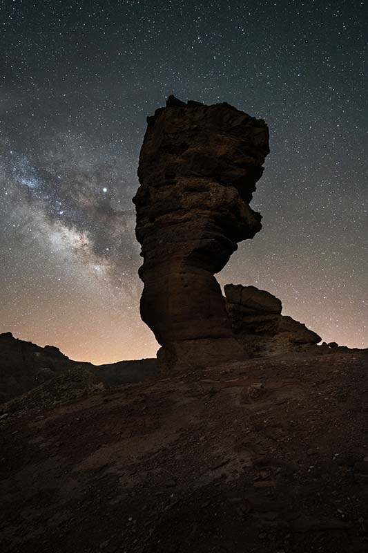 Roques de García Tenerife Milky Way